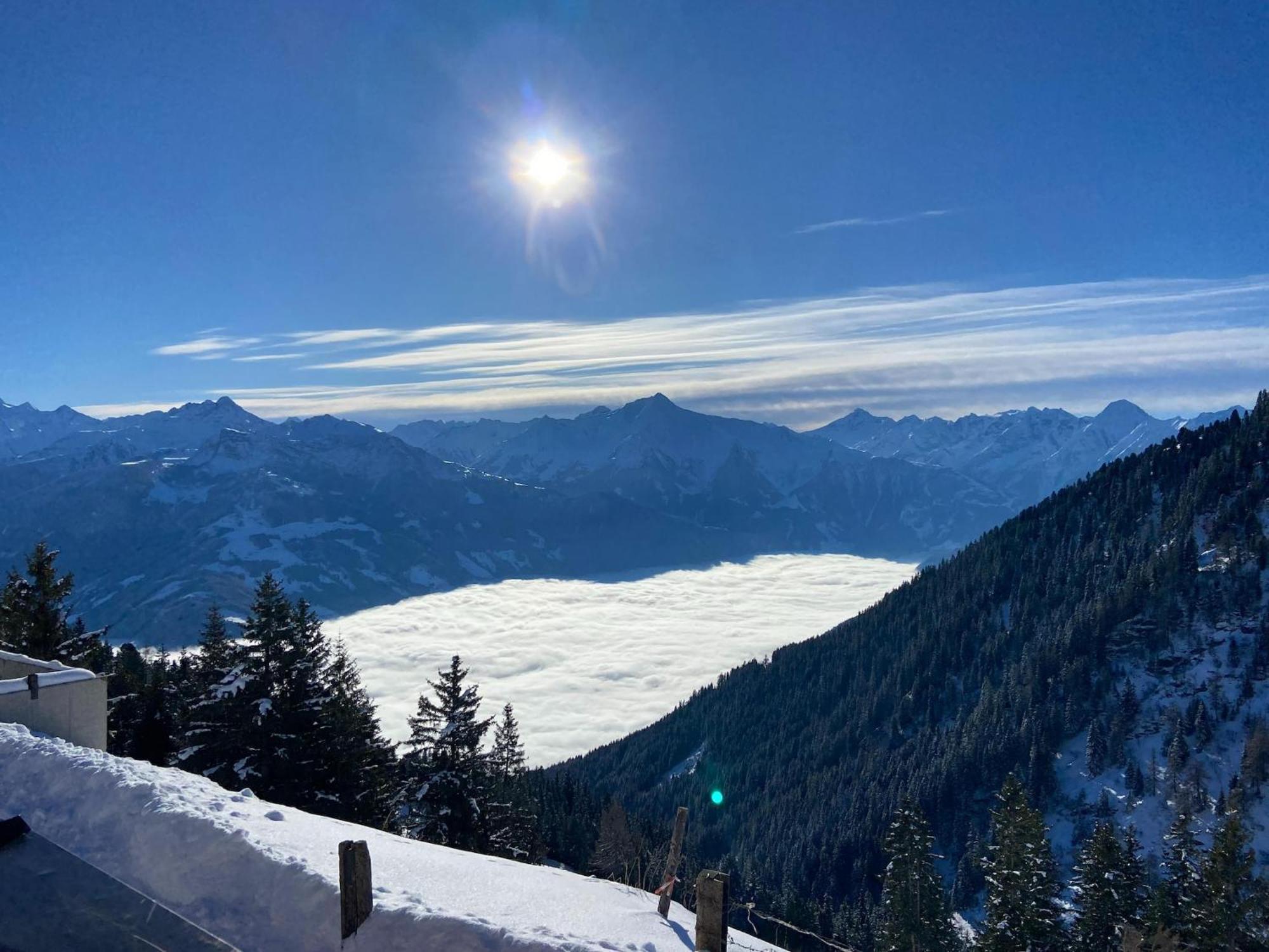 New Holiday Home On The Alm With Terrace And Balcony Цельберг Экстерьер фото